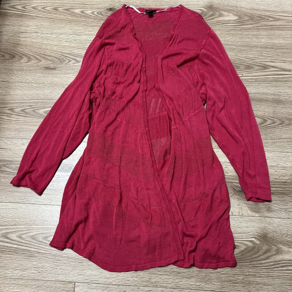 Torrid Women’s Pink Knit Open Sleeve Sweater Thin Size 5 (A18)